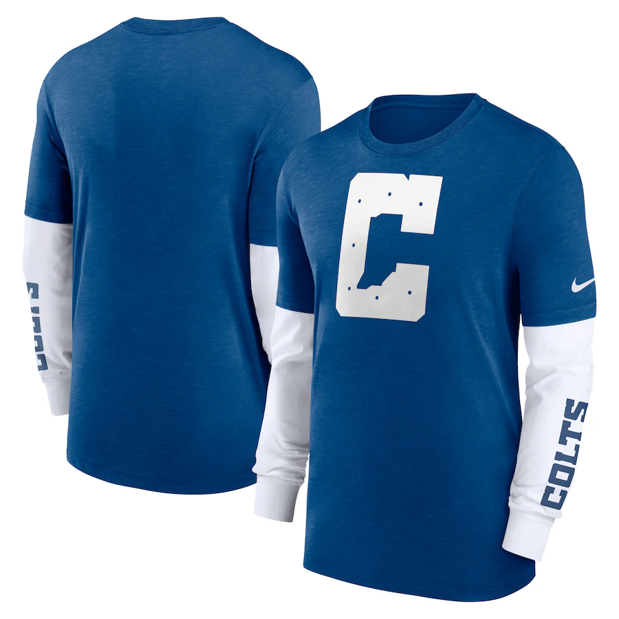 2023 Men NFL Indianapolis Colts Nike Long Tshirt->->Sports Accessory